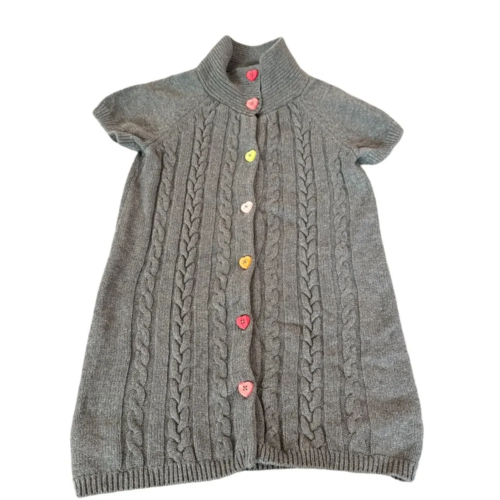 Gymboree Girl’s Cable Sweater Cardigan‎ Size 7